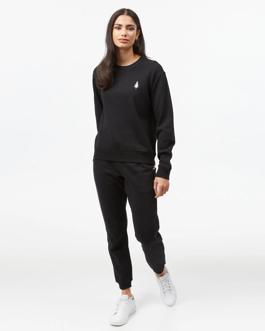 Tentree TreeFleece Golden Spruce Crew Women 42 Tentree TreeFleece Golden Spruce Crew Women
