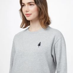 Tentree TreeFleece Golden Spruce Crew Women 68 Tentree TreeFleece Golden Spruce Crew Women