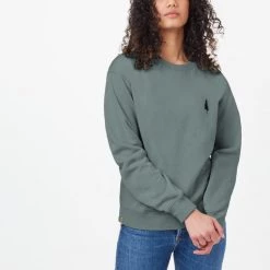 Tentree TreeFleece Golden Spruce Crew Women 65 Tentree TreeFleece Golden Spruce Crew Women