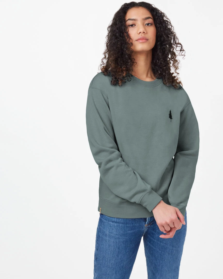 Tentree TreeFleece Golden Spruce Crew Women 15 Tentree TreeFleece Golden Spruce Crew Women