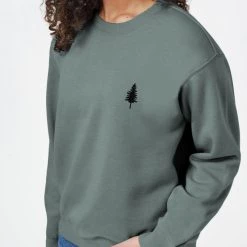 Tentree TreeFleece Golden Spruce Crew Women 63 Tentree TreeFleece Golden Spruce Crew Women