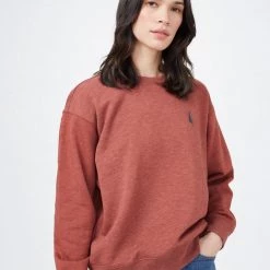 Tentree TreeFleece Golden Spruce Crew Women 61 Tentree TreeFleece Golden Spruce Crew Women