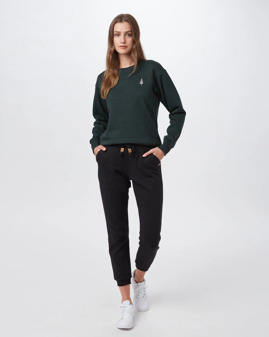 Tentree TreeFleece Golden Spruce Crew Women 39 Tentree TreeFleece Golden Spruce Crew Women