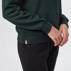 Tentree TreeFleece Golden Spruce Crew Women 90 Tentree TreeFleece Golden Spruce Crew Women