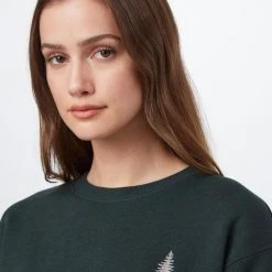 Tentree TreeFleece Golden Spruce Crew Women 87 Tentree TreeFleece Golden Spruce Crew Women