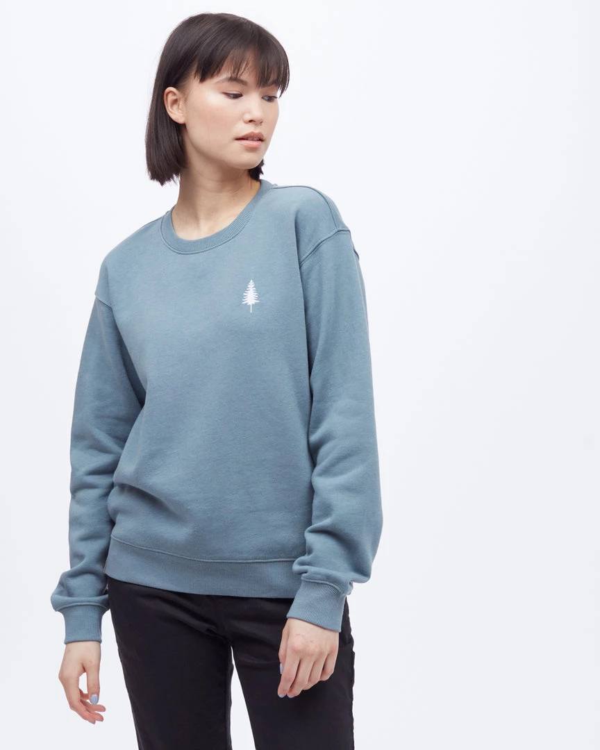 Tentree TreeFleece Golden Spruce Crew Women 30 Tentree TreeFleece Golden Spruce Crew Women