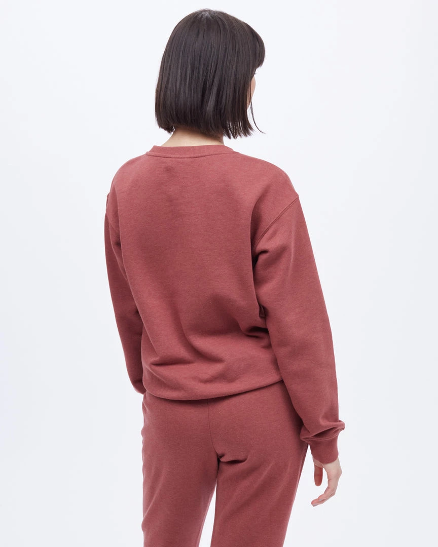 Tentree TreeFleece Golden Spruce Crew Women 35 Tentree TreeFleece Golden Spruce Crew Women