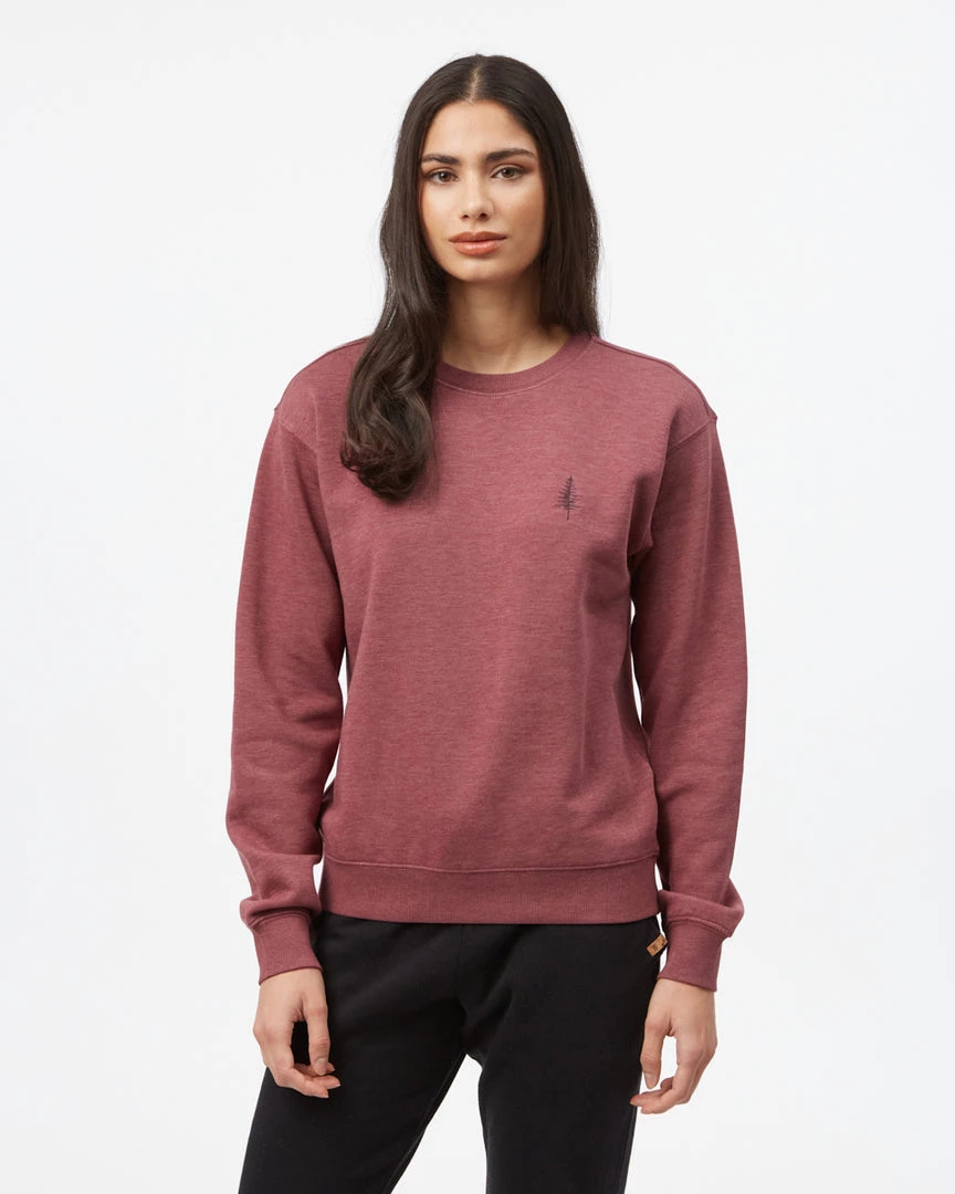 Tentree TreeFleece Golden Spruce Crew Women 46 Tentree TreeFleece Golden Spruce Crew Women