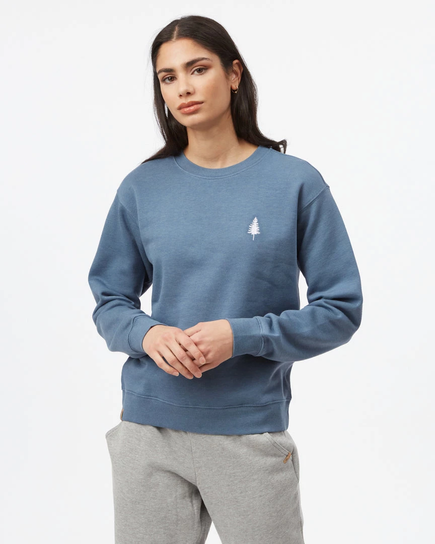 Tentree TreeFleece Golden Spruce Crew Women 5 Tentree TreeFleece Golden Spruce Crew Women