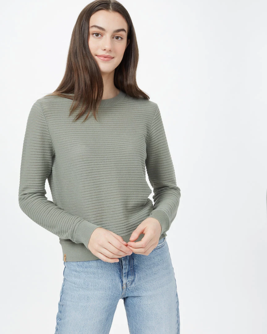Tentree Highline Cotton Rib Crew Sweater Women 6 Tentree Highline Cotton Rib Crew Sweater Women