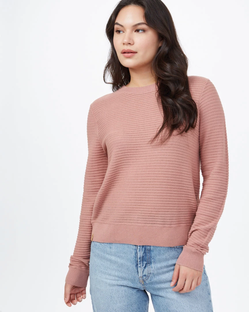 Tentree Highline Cotton Rib Crew Sweater Women 7 Tentree Highline Cotton Rib Crew Sweater Women