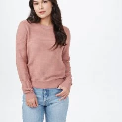Tentree Highline Cotton Rib Crew Sweater Women 32 Tentree Highline Cotton Rib Crew Sweater Women