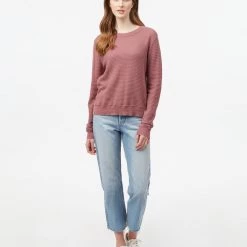 Tentree Highline Cotton Rib Crew Sweater Women 38 Tentree Highline Cotton Rib Crew Sweater Women