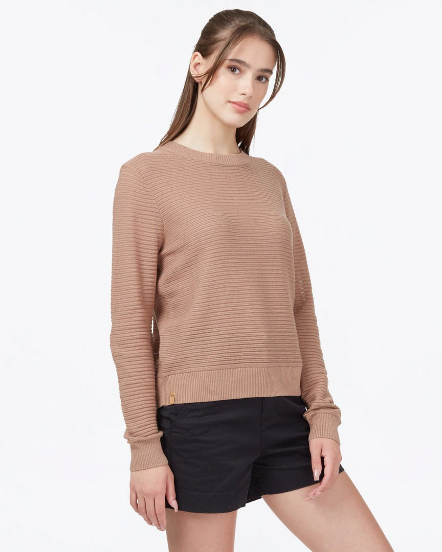Tentree Highline Cotton Rib Crew Sweater Women 3 Tentree Highline Cotton Rib Crew Sweater Women