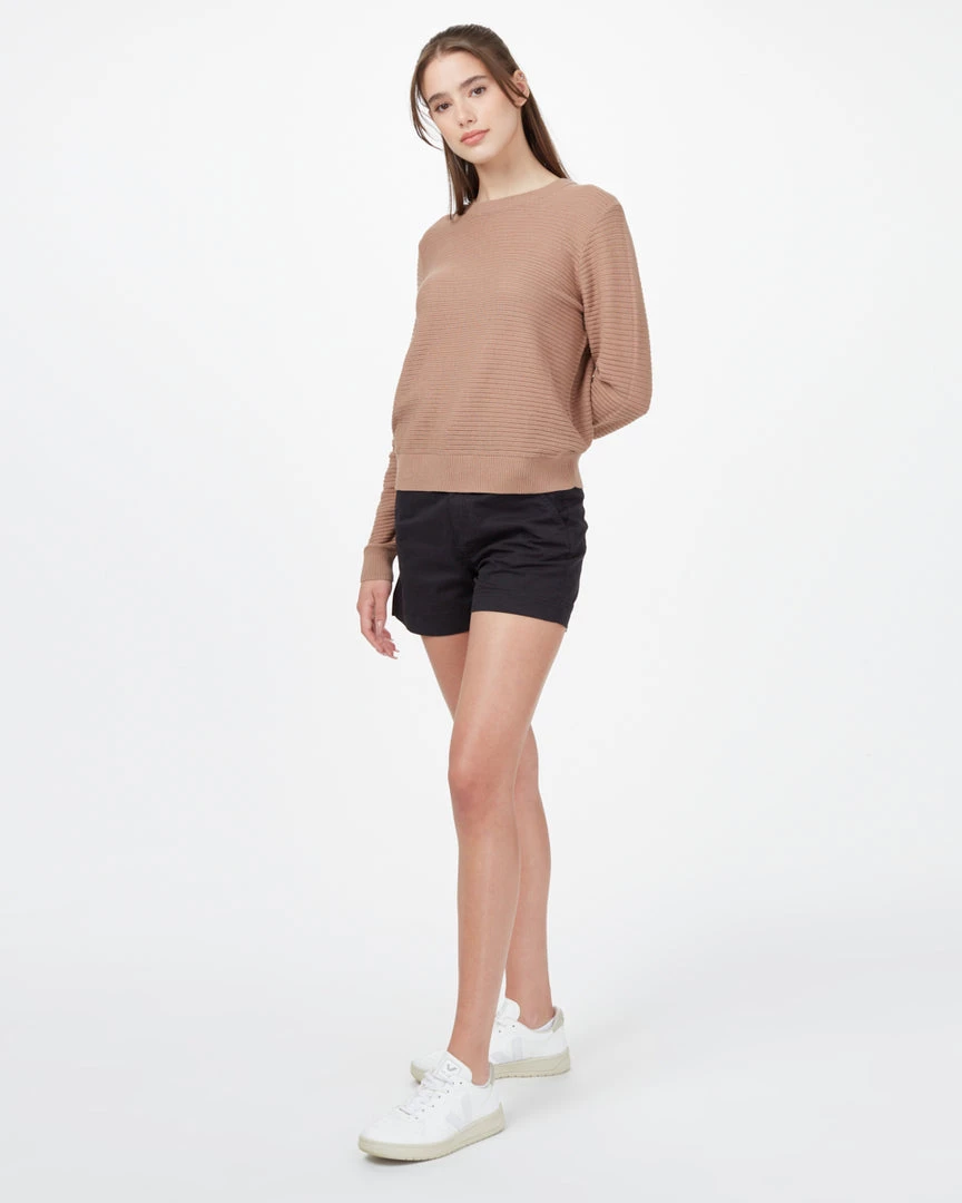 Tentree Highline Cotton Rib Crew Sweater Women 21 Tentree Highline Cotton Rib Crew Sweater Women