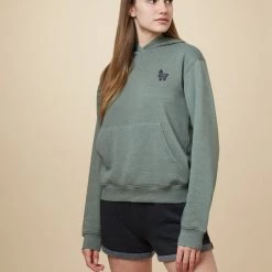 Tentree Women Peru Embroidered Llama Hoodie