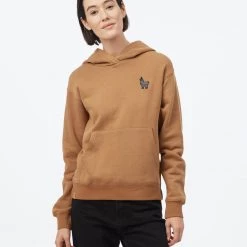 Tentree Women Peru Embroidered Llama Hoodie