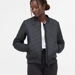 Tentree Cloud Shell Bomber Jacket Jackets & Coats
