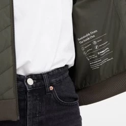 Tentree Cloud Shell Bomber Jacket Jackets & Coats 36 Tentree Cloud Shell Bomber Jacket Jackets & Coats