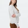 Tentree Women Highline Wool Cable Crew Sweater