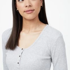 Tentree TreeWaffle Henley Longsleeve Women