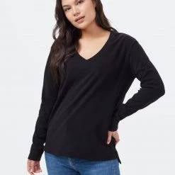 Tentree Luxe V-Neck Fleece