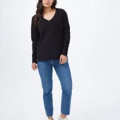 Tentree Luxe V-Neck Fleece