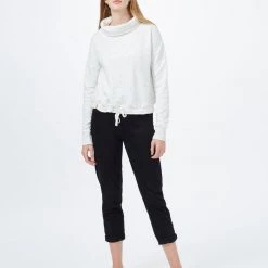 Tentree Speckled Cowl Neck Fleece Women