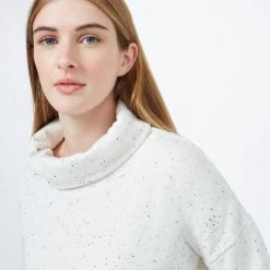 Tentree Speckled Cowl Neck Fleece Women