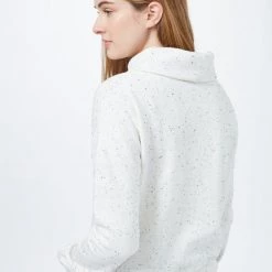 Tentree Speckled Cowl Neck Fleece Women