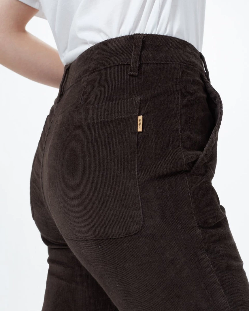 Tentree Women Corduroy Cropped Straight Leg Pant 7 Tentree Women Corduroy Cropped Straight Leg Pant