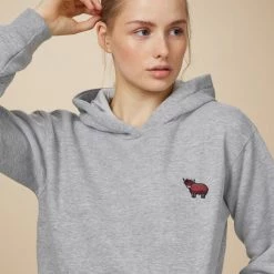 Tentree Sustainable Loungewear Nepal Embroidered Yak Hoodie