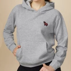 Tentree Sustainable Loungewear Nepal Embroidered Yak Hoodie