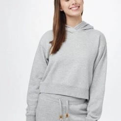 Tentree Women Cropped TreeFleece Hoodie