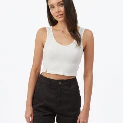 Tentree Women Cropped Fitted Tank