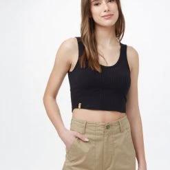 Tentree Women Cropped Fitted Tank