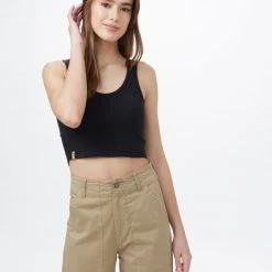 Tentree Women Cropped Fitted Tank