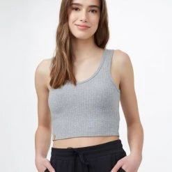 Tentree Women Cropped Fitted Tank