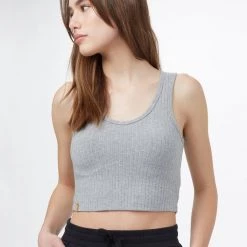 Tentree Women Cropped Fitted Tank