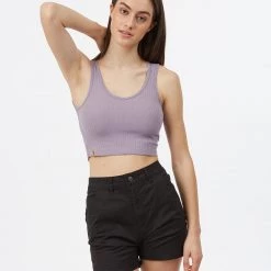Tentree Women Cropped Fitted Tank