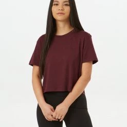 Tentree Women Cropped Relaxed T-Shirt