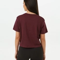 Tentree Women Cropped Relaxed T-Shirt