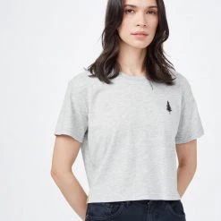 Tentree Golden Spruce Crop T-Shirt Women