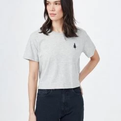Tentree Golden Spruce Crop T-Shirt Women