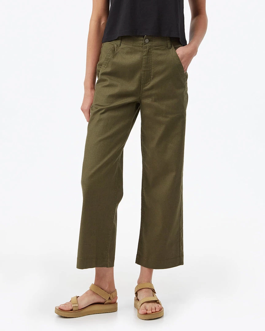 Tentree Hemp Stretch Straight Leg Pant Women 4 Tentree Hemp Stretch Straight Leg Pant Women