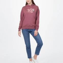 Tentree Women Floral Logo Hoodie