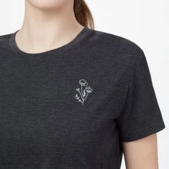 Tentree Wildflower Embroidery T-Shirt Women