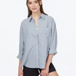 Tentree Hemp Button Front Shirt