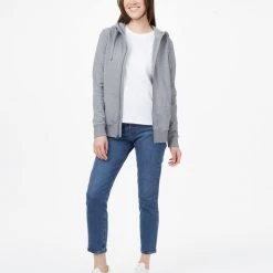 Tentree Organic Cotton Zip Hoodie Women