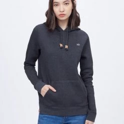 Tentree Women Ten Embroidery Logo Hoodie